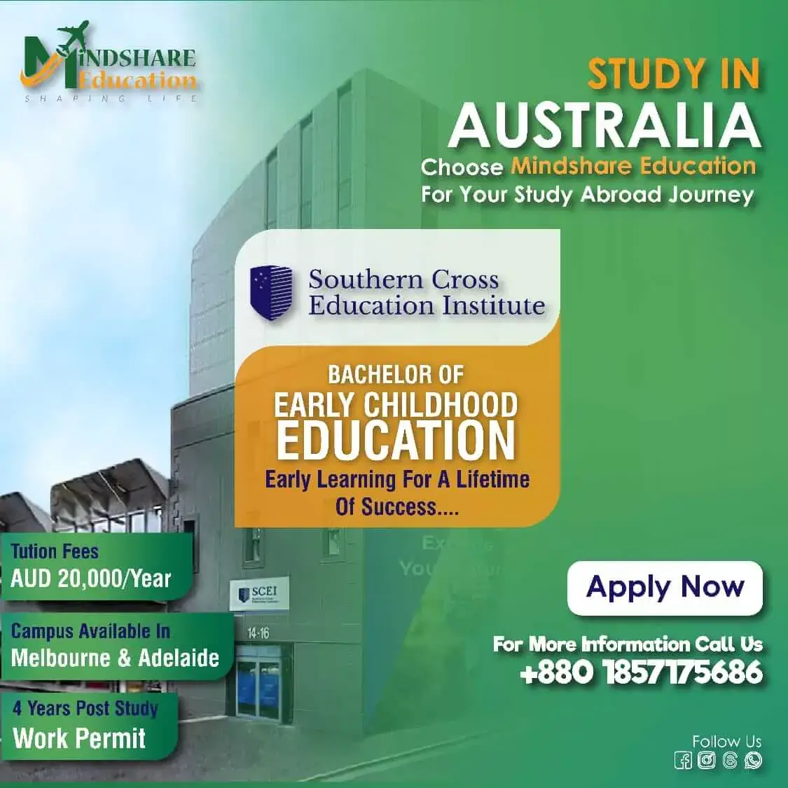 Scholarship Study in Australia Choose Mineshare Education
