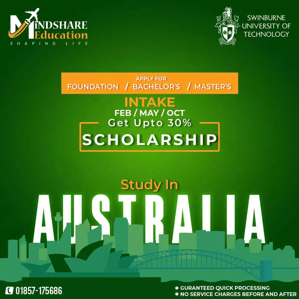 Scholarship Study in Australia by Mineshare Education
