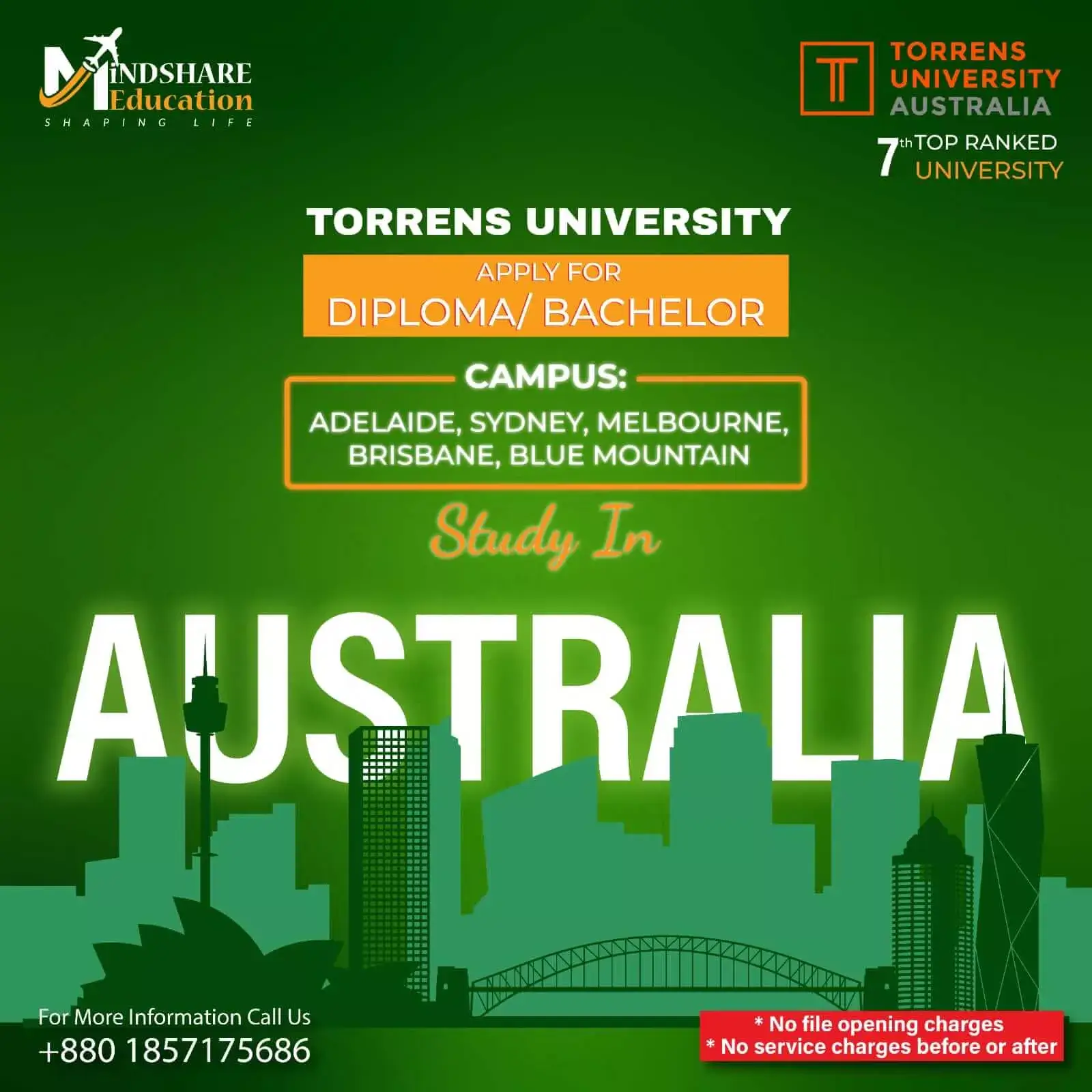 Student in AUSTRALIA progeam by Mindshare Education