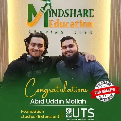 Congratulations to Abid Uddin Mollah by Mindshare Education